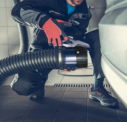 Échappement du véhicule